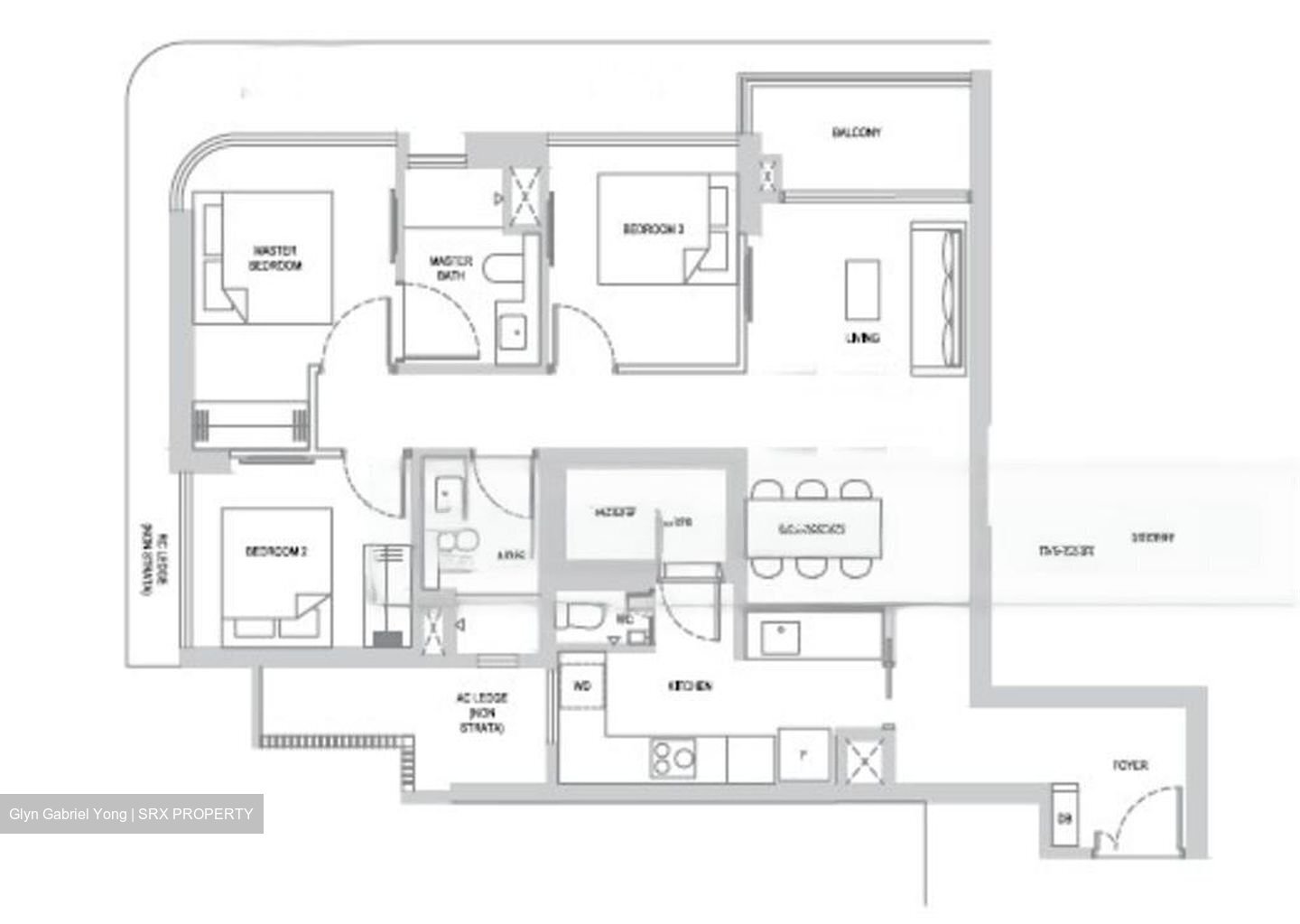 Marina Gardens Lane (D1), Apartment #458597281